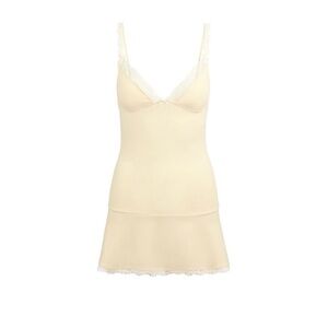 SKIMS Cotton Lace Slip Dress NWT